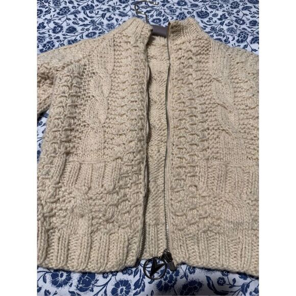 Kids chunky knit thick sweater - Picture 3 of 12
